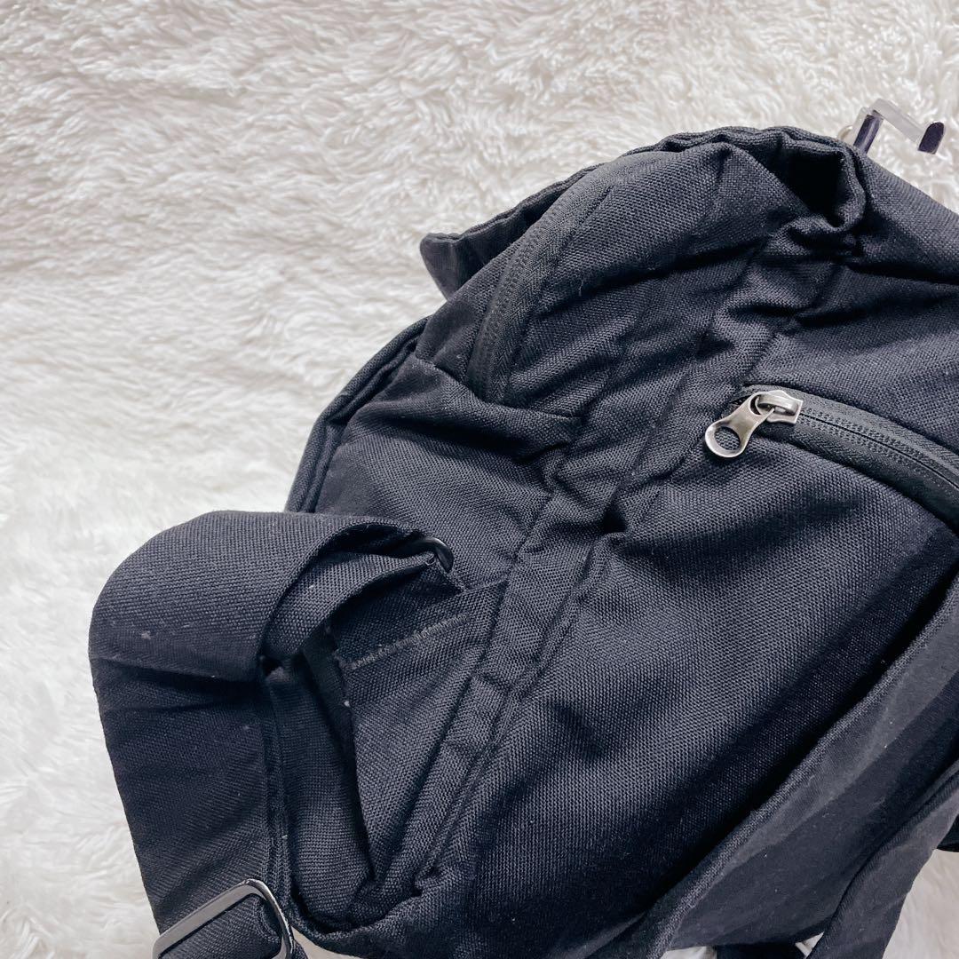 カンペール　リュック　ブラック　コットン　バックパック　レディース　大容量