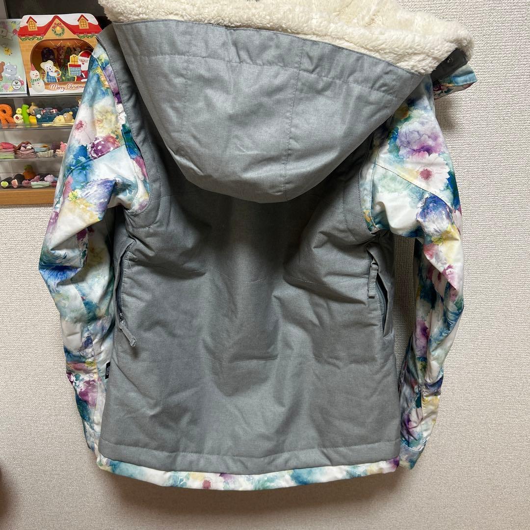 arg スノーボードウェア 女性用 グレー 花柄