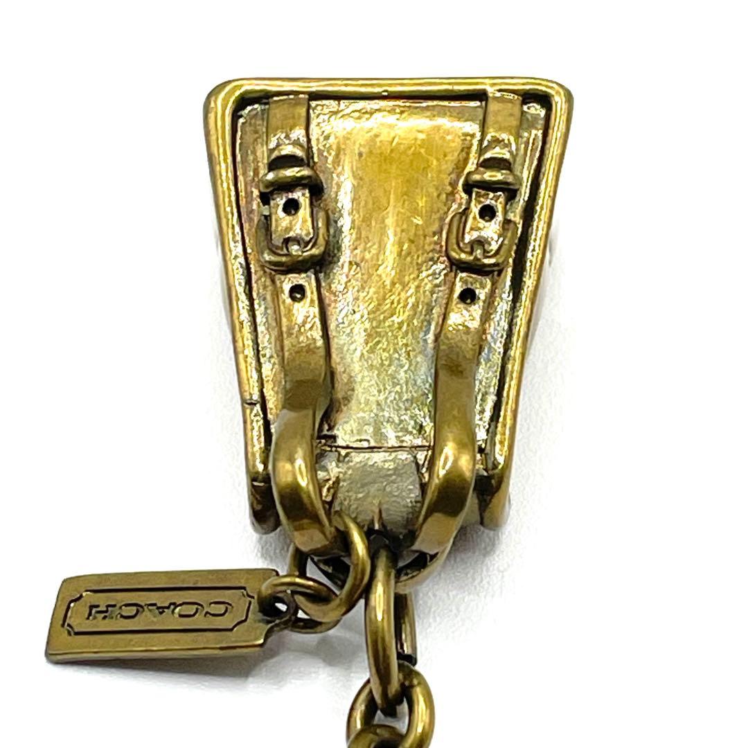 ✨希少✨COACH リュック型 キーホルダー チャーム キーリング アンティーク