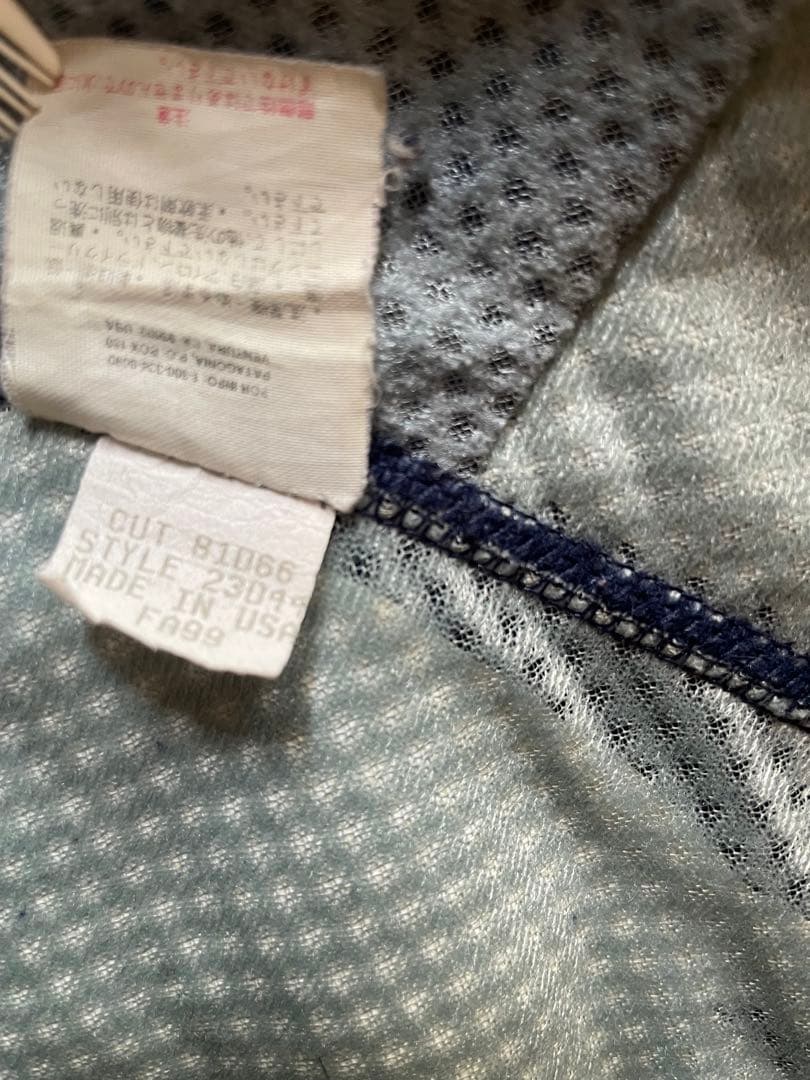 patagonia クラシック レトロX ベストFA 1999年製　フリース