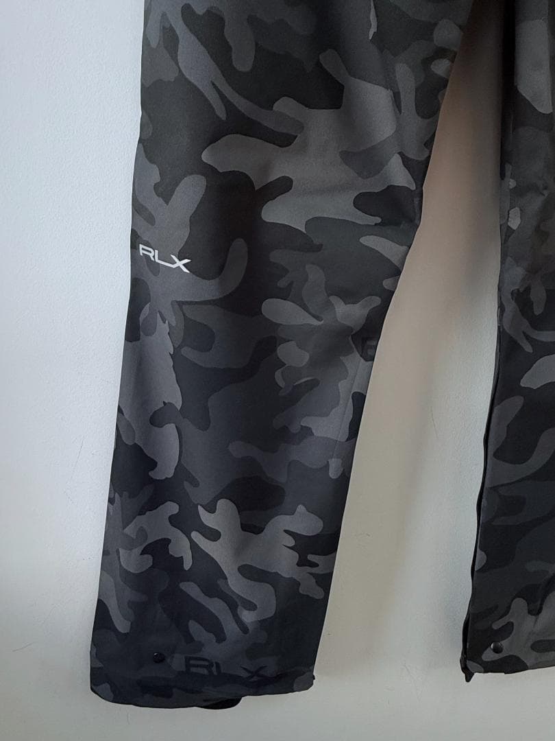 超美品 サイズS RLX GOLF レイン セットアップ カモ 希少 日本未発売