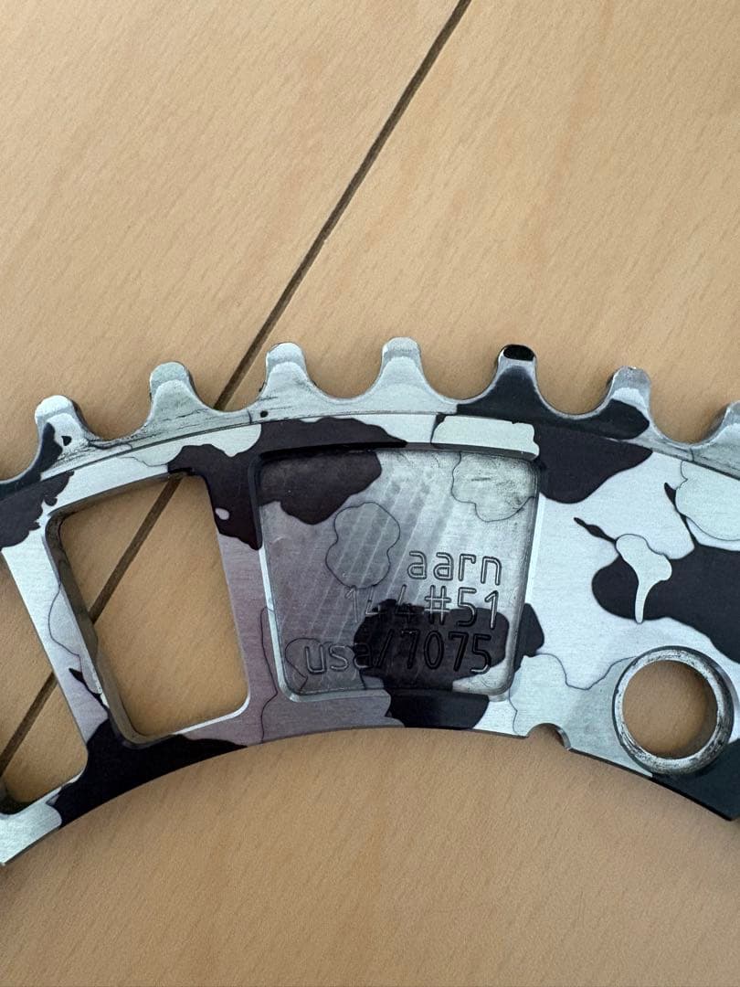 aarn カモフラージュ チェーンリング 51T - メルカリ