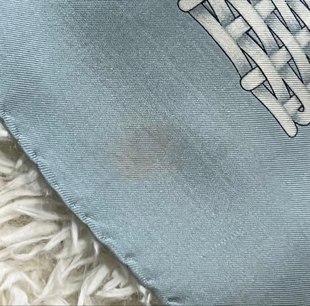 GUCCI グッチ　シルク　スカーフ　ストール　花模様　ビンテージ