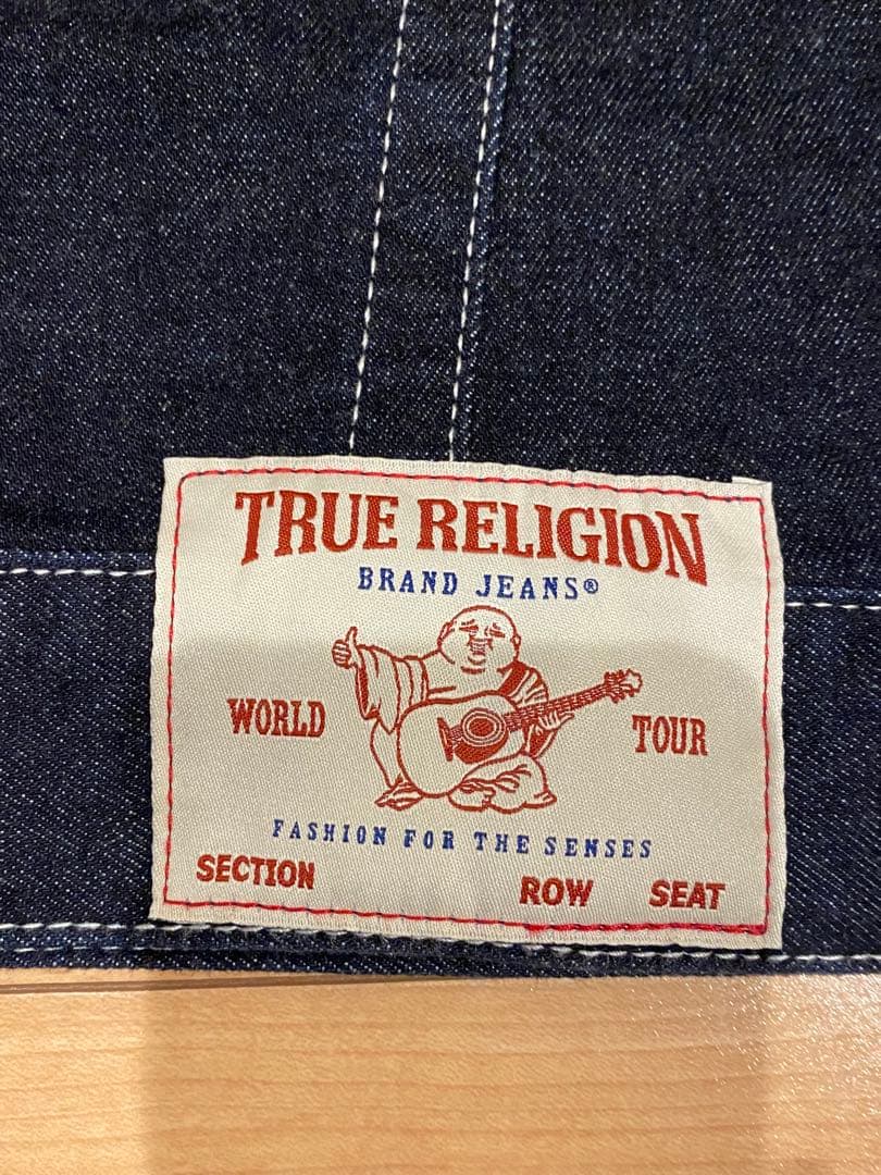 TRUE RELIGION ダークデニムジャケット