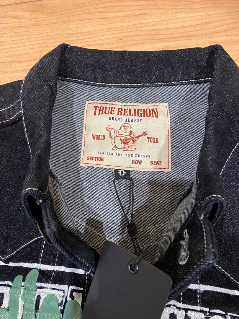 TRUE RELIGION ダークデニムジャケット