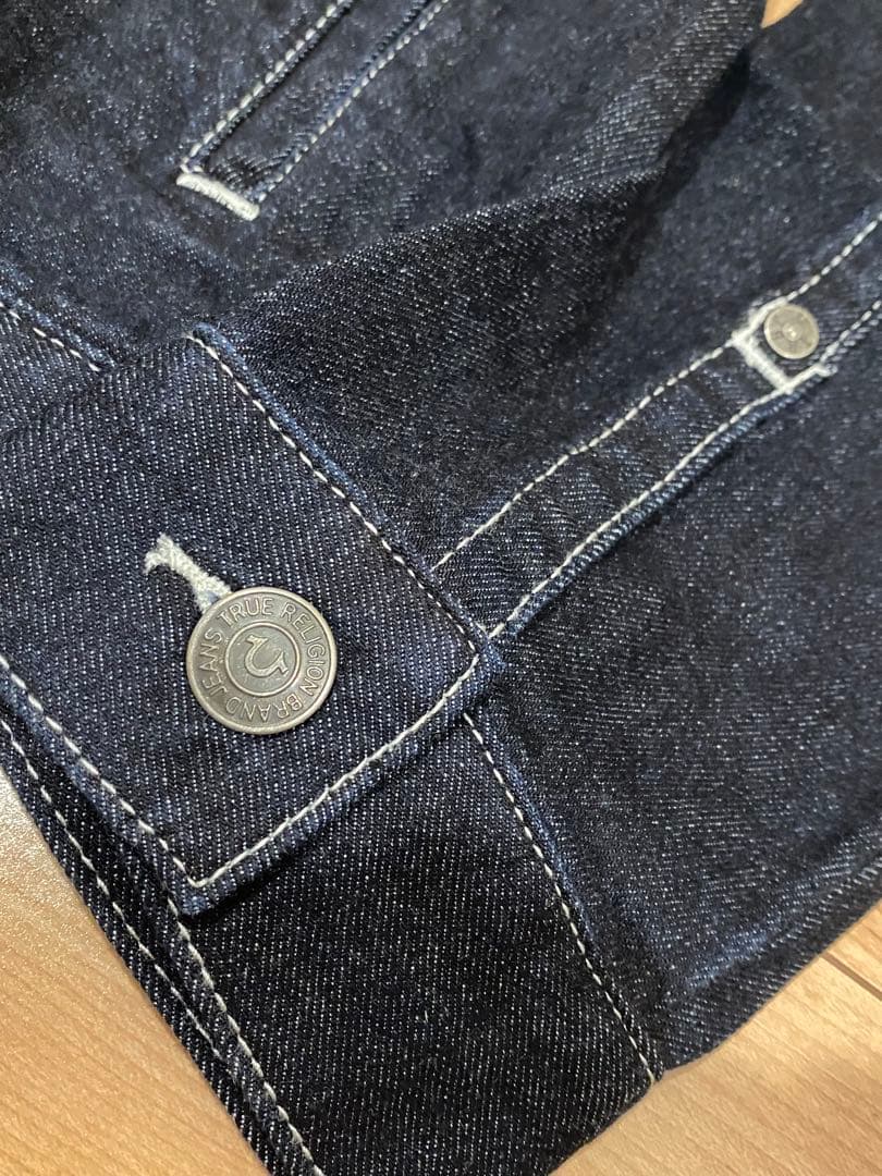 TRUE RELIGION ダークデニムジャケット