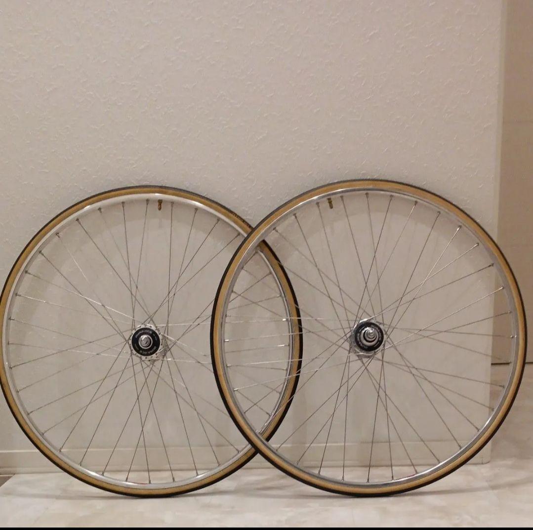 競輪DURA-ACE ピスト ホイール セット120 SHIMANO NJS結線