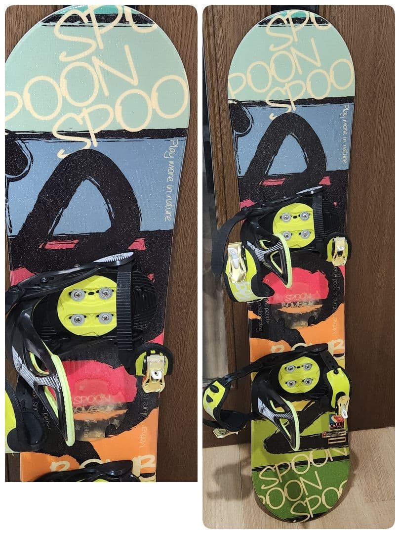 SPOON 2022 スノーボード マルチカラー キッズ用 ジュニア 117cm