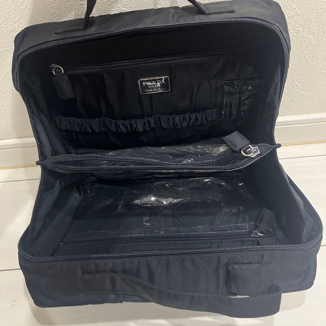 PRADA プラダハンドバッグナイロン バニティバッグ化粧品入れマルチバッグ