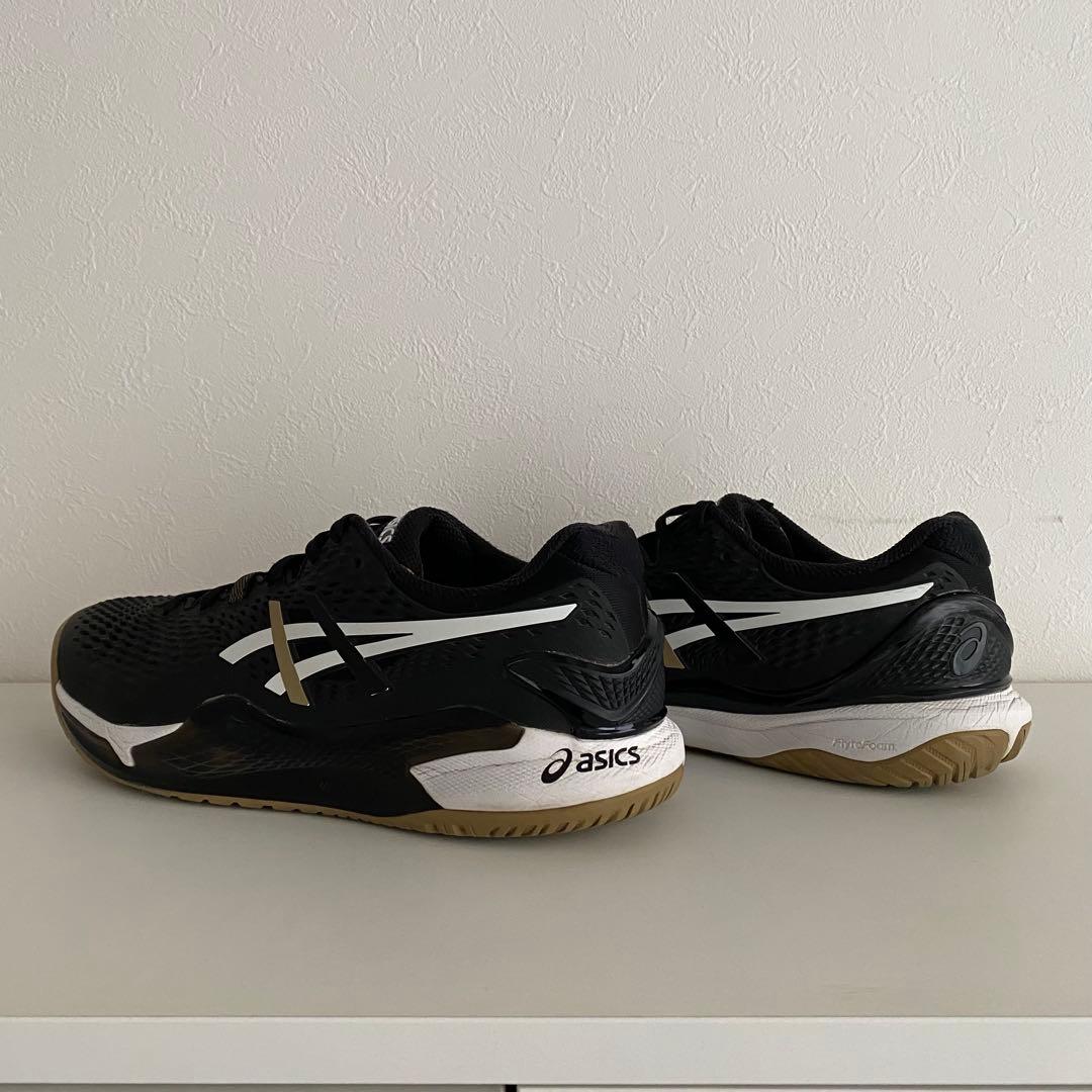 アシックス×BOSS GEL-RESOLUTION 9 27.0 ブラック 限定