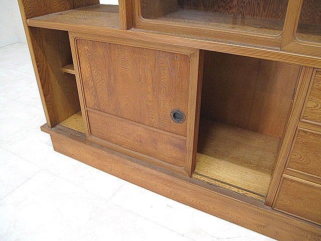 美品　屋久杉茶棚　 茶タンス/茶箪笥/飾り棚/サイドボード/リビングボード