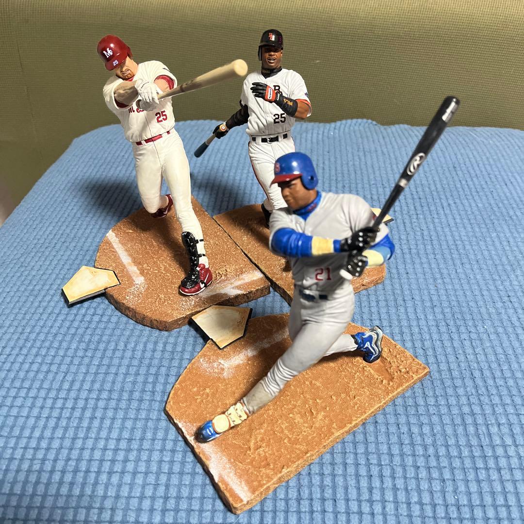 McFarlaneToysバリーボンズ マークマグワイア サミーソーサフィギュア