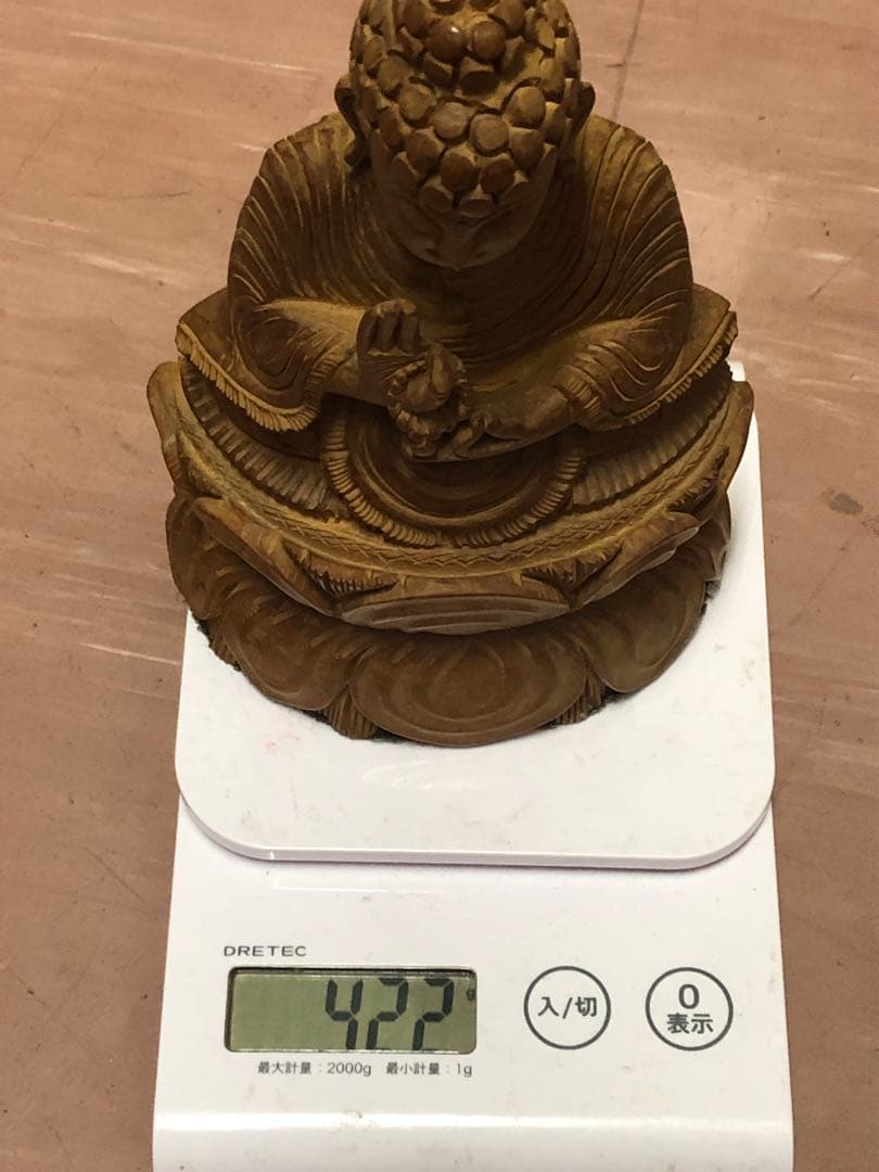 最高級イント白檀　仏像 木彫り