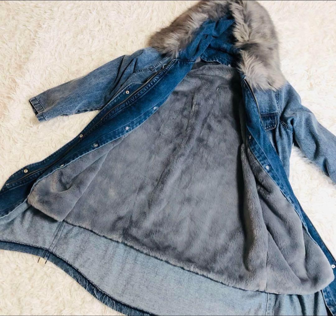 これ以上お値下げ不可☆デニム☆モッズコート☆スコットクラブ