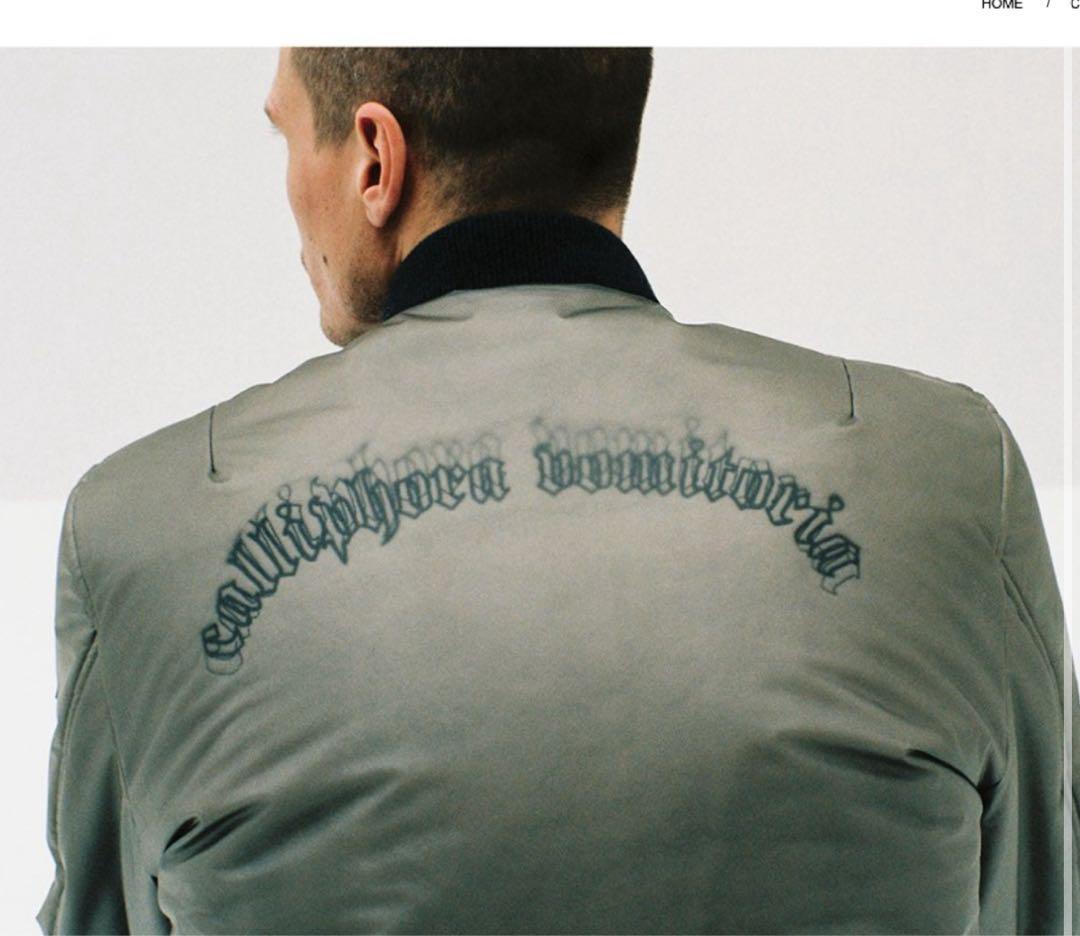 【定価15万】KOMAKINO MA-1 ジャケット グレー