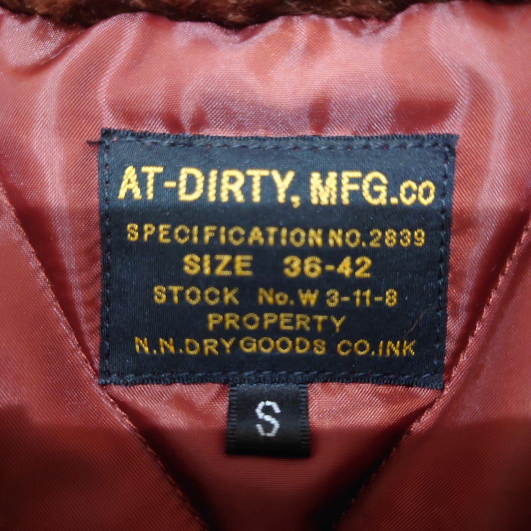 新品 AT DIRTY デッキジャケット ライダースジャケット モーターサイクル