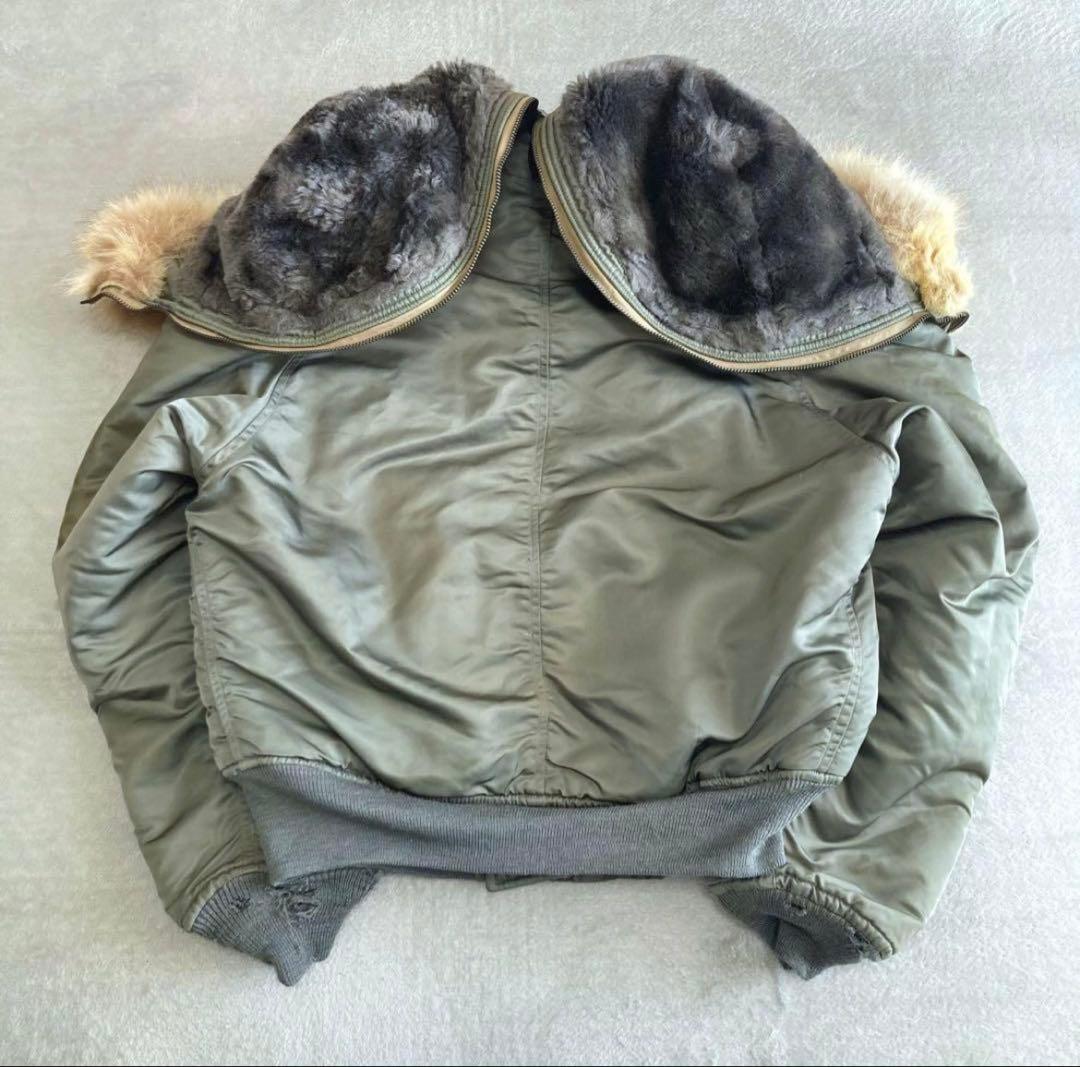 USAF N-2B フライトジャケット 1971年製 アルファ社 米軍実物 M