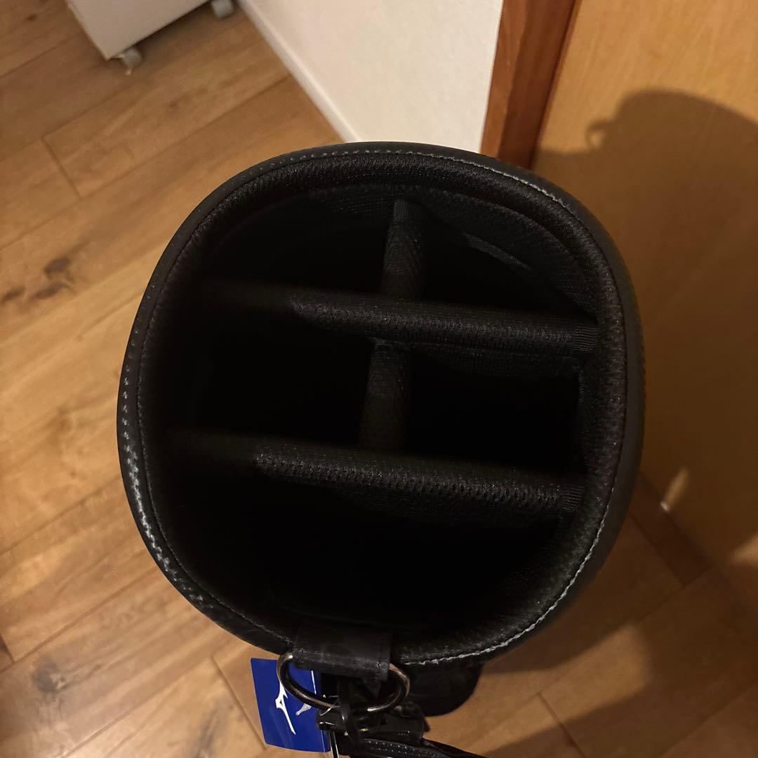 Mizuno Pro キャディバッグ ブラック迷彩 4仕切り - ゴルフバッグ