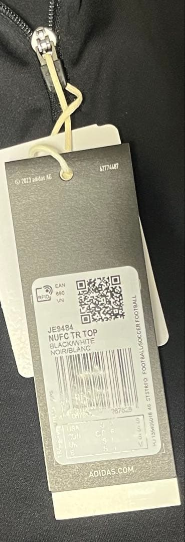 adidas ニューカッスル　トレーニングトップ　ドリルトップ　サッカー　新品