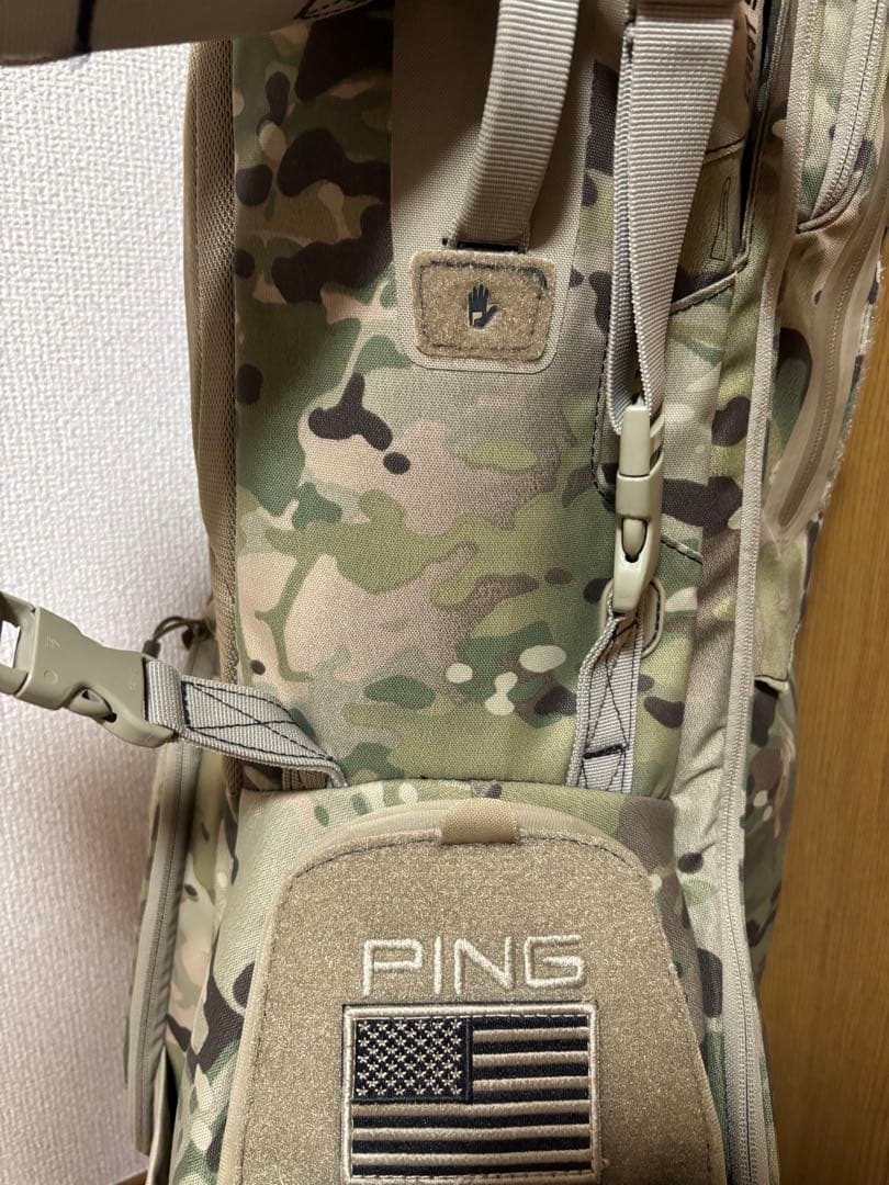 PING HOOFER キャディバッグ 迷彩