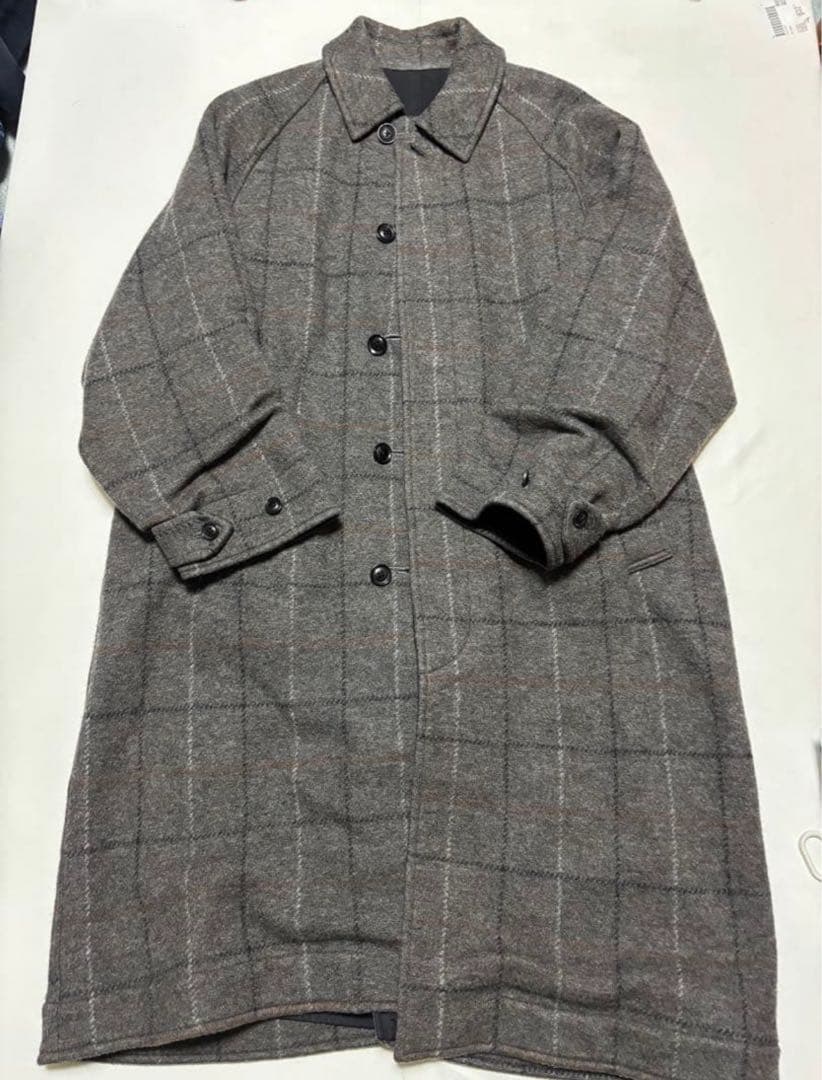 ジャケット・アウター YOKE REVERSIBLE KNIT BAL COLLAR COAT 2