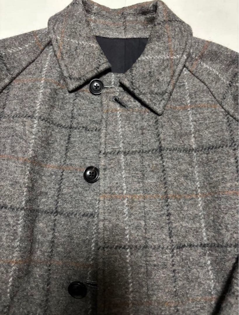 ジャケット・アウター YOKE REVERSIBLE KNIT BAL COLLAR COAT 2