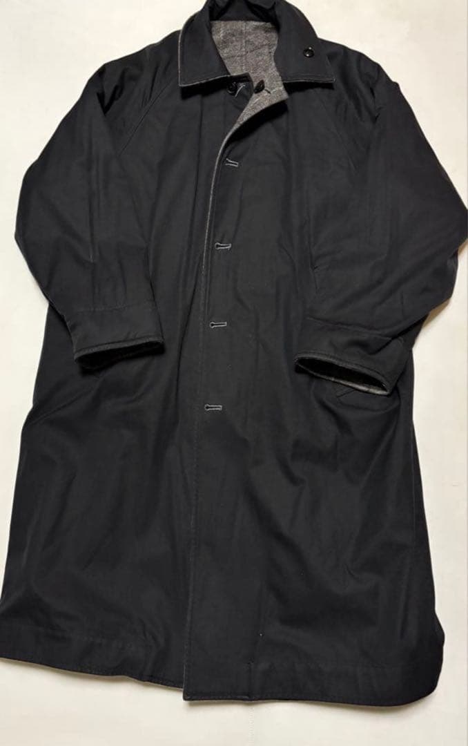 ジャケット・アウター YOKE REVERSIBLE KNIT BAL COLLAR COAT 2