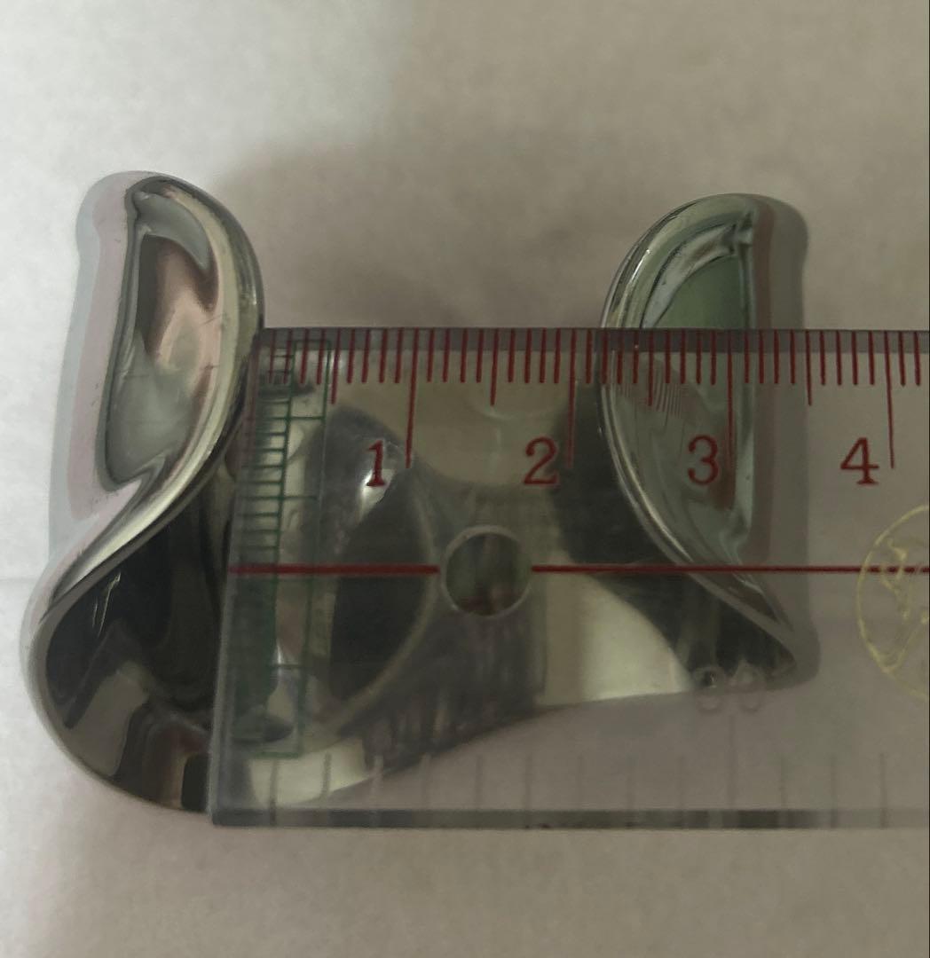 ティファニー TIFFANY & Co. ボーンカフ バングル 左手 ルテニウム