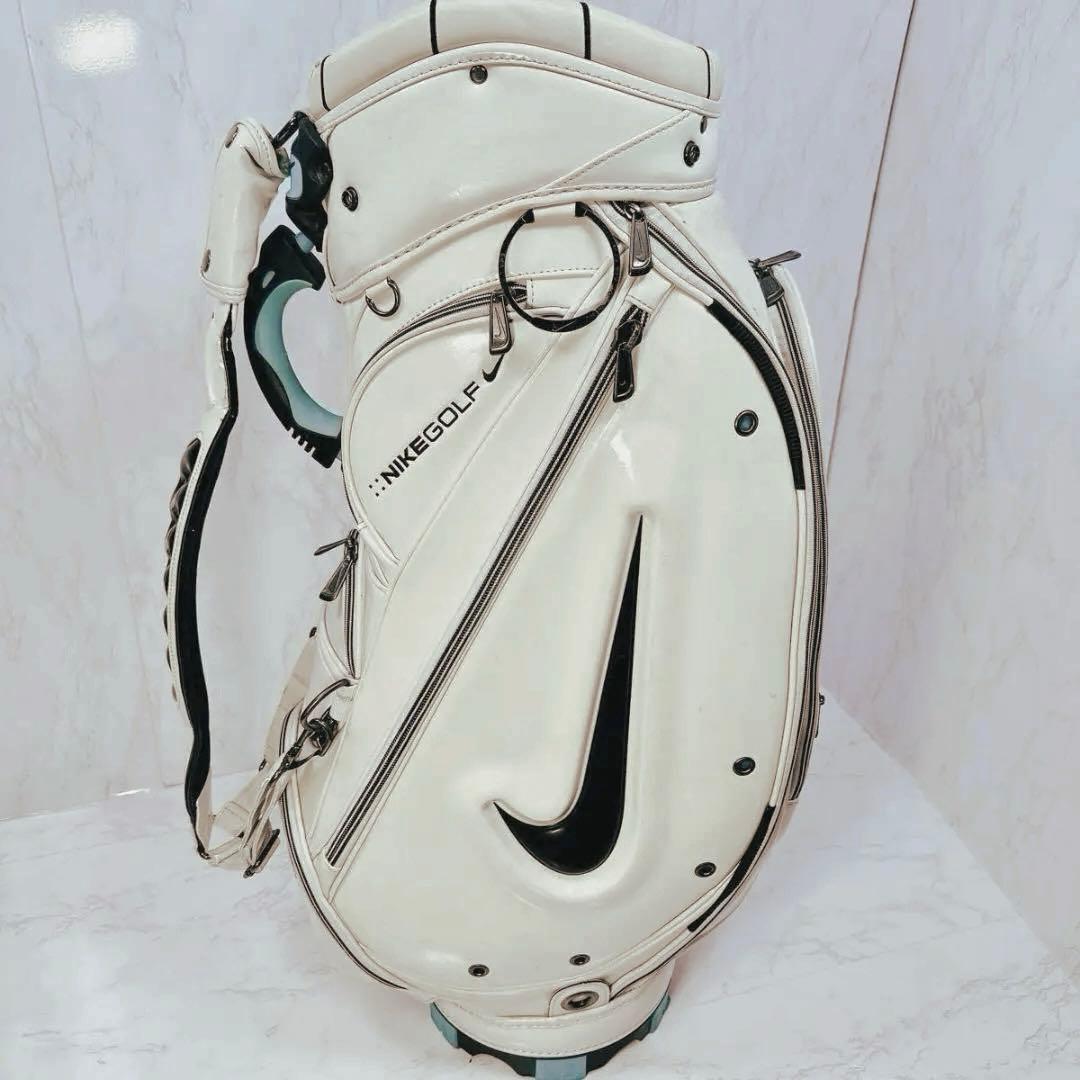 NIKE 廃盤 ナイキ キャディバッグ エナメル ツアースタッフモデル 9.5型