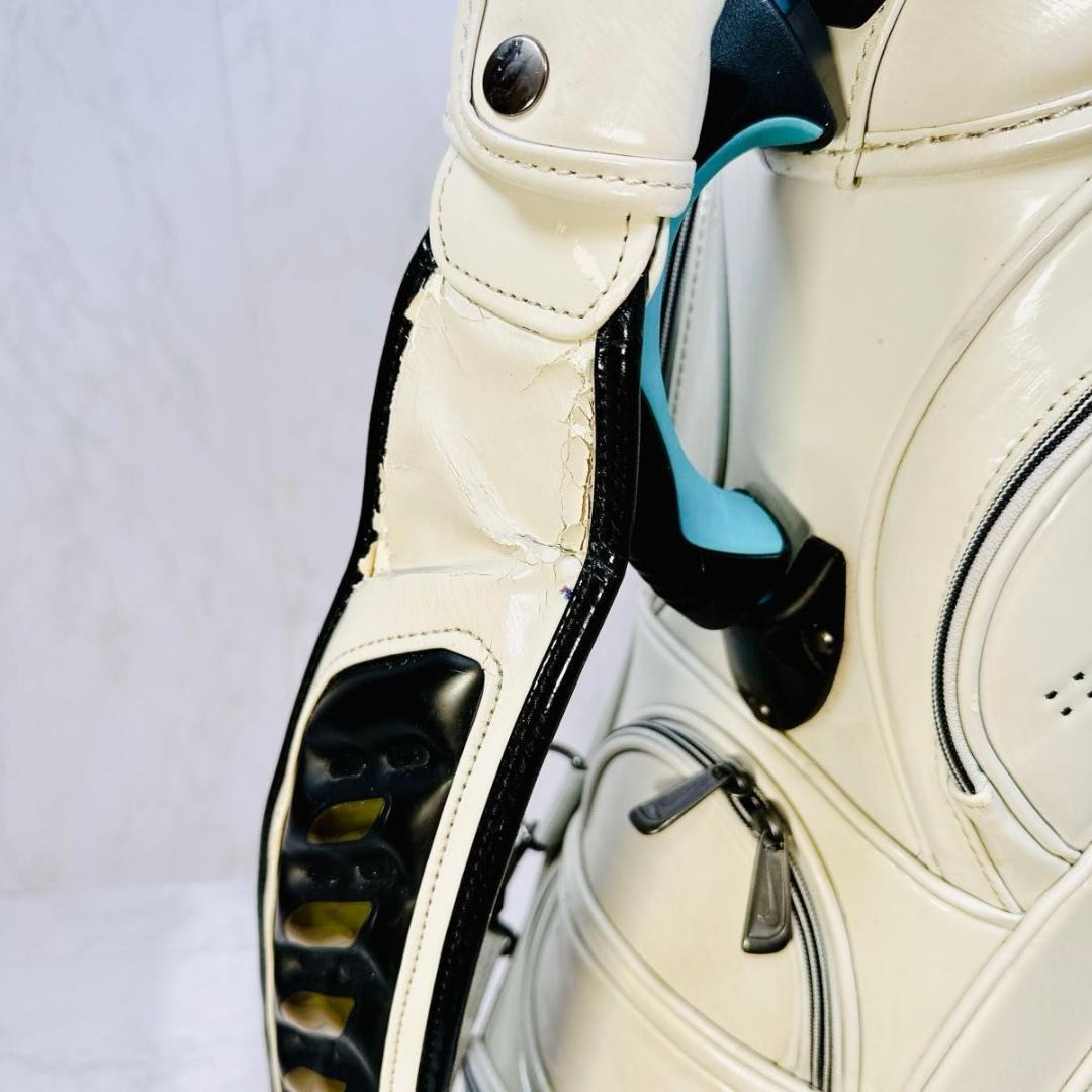 NIKE 廃盤 ナイキ キャディバッグ エナメル ツアースタッフモデル 9.5型