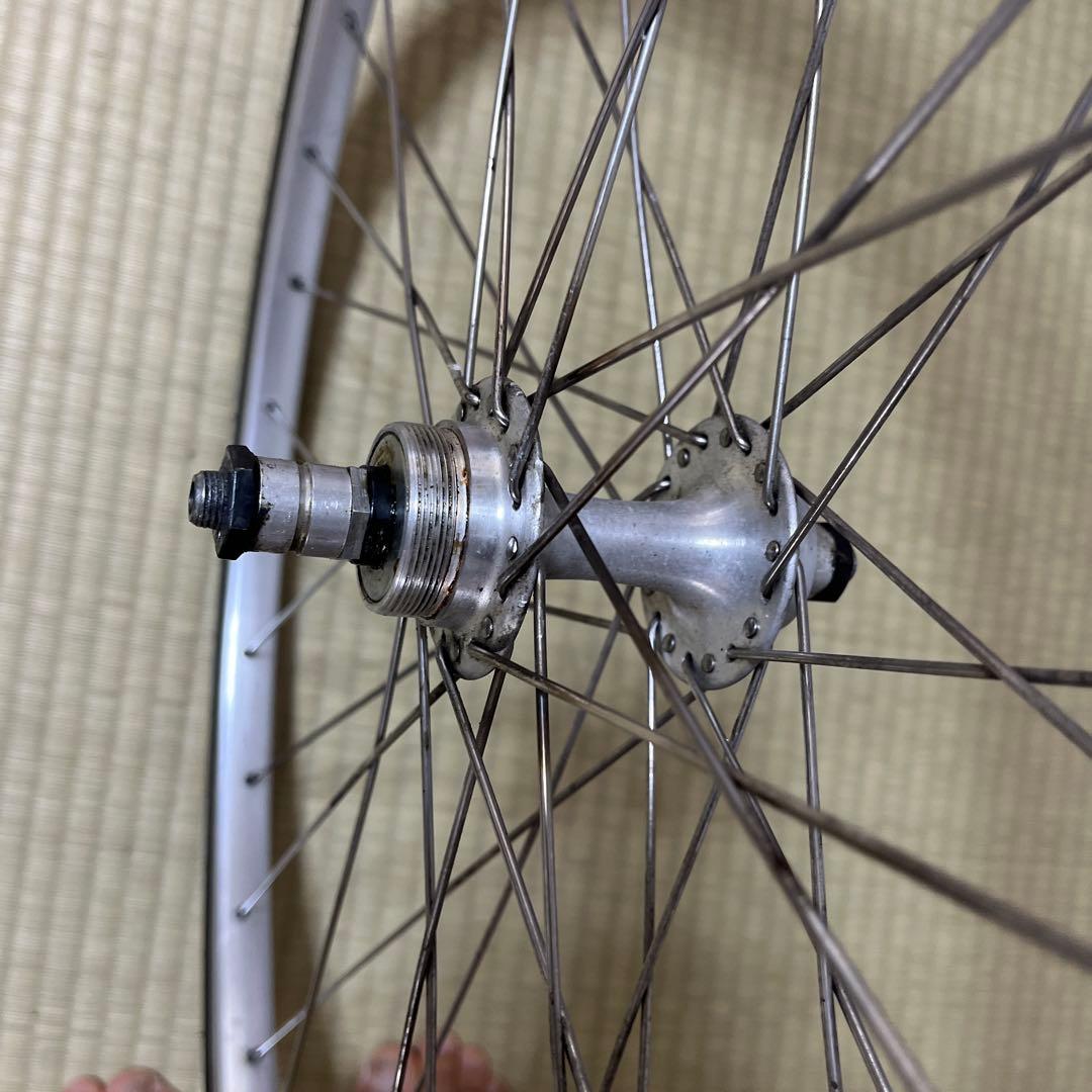 オールド 700C ARAYA 前後クリンチャーホイールセット ボスフリー対応