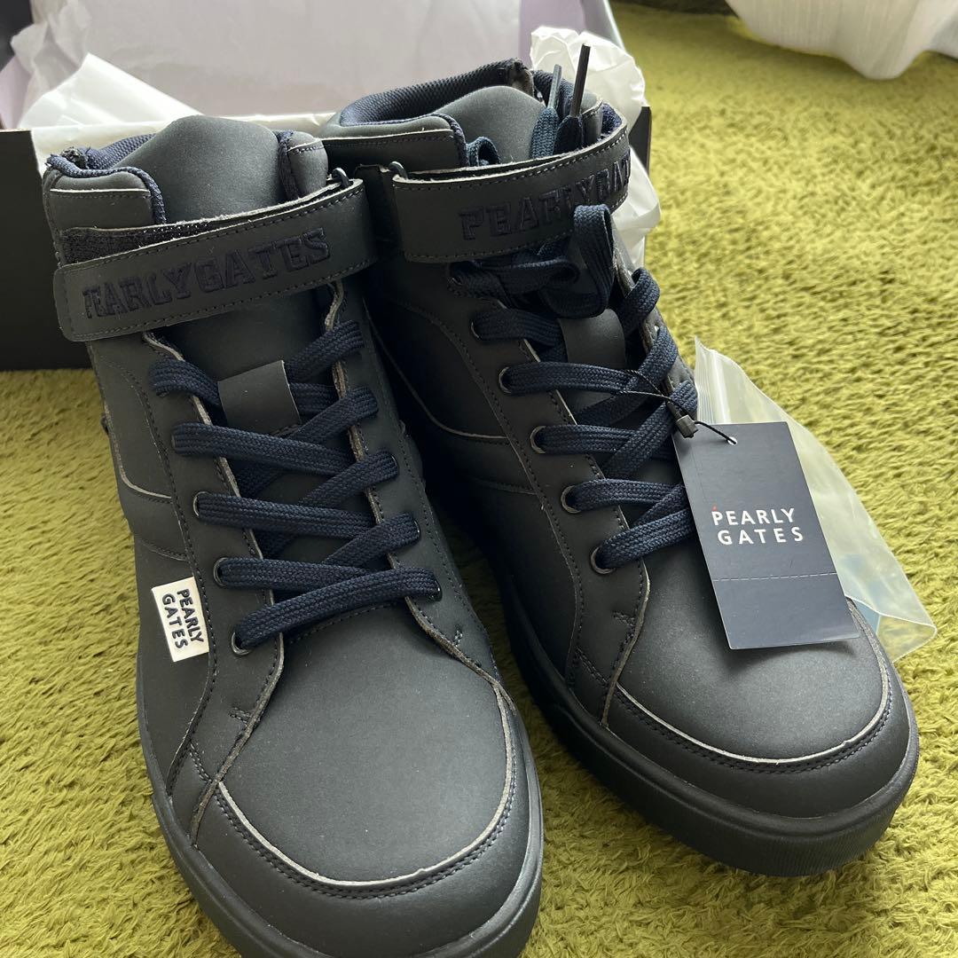 PEARLY GATES グレー ハイカットシューズ 89 26.5