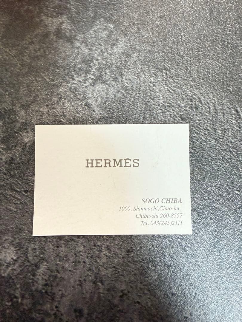 HERMES ハウンドトゥース ピアス(片耳用)