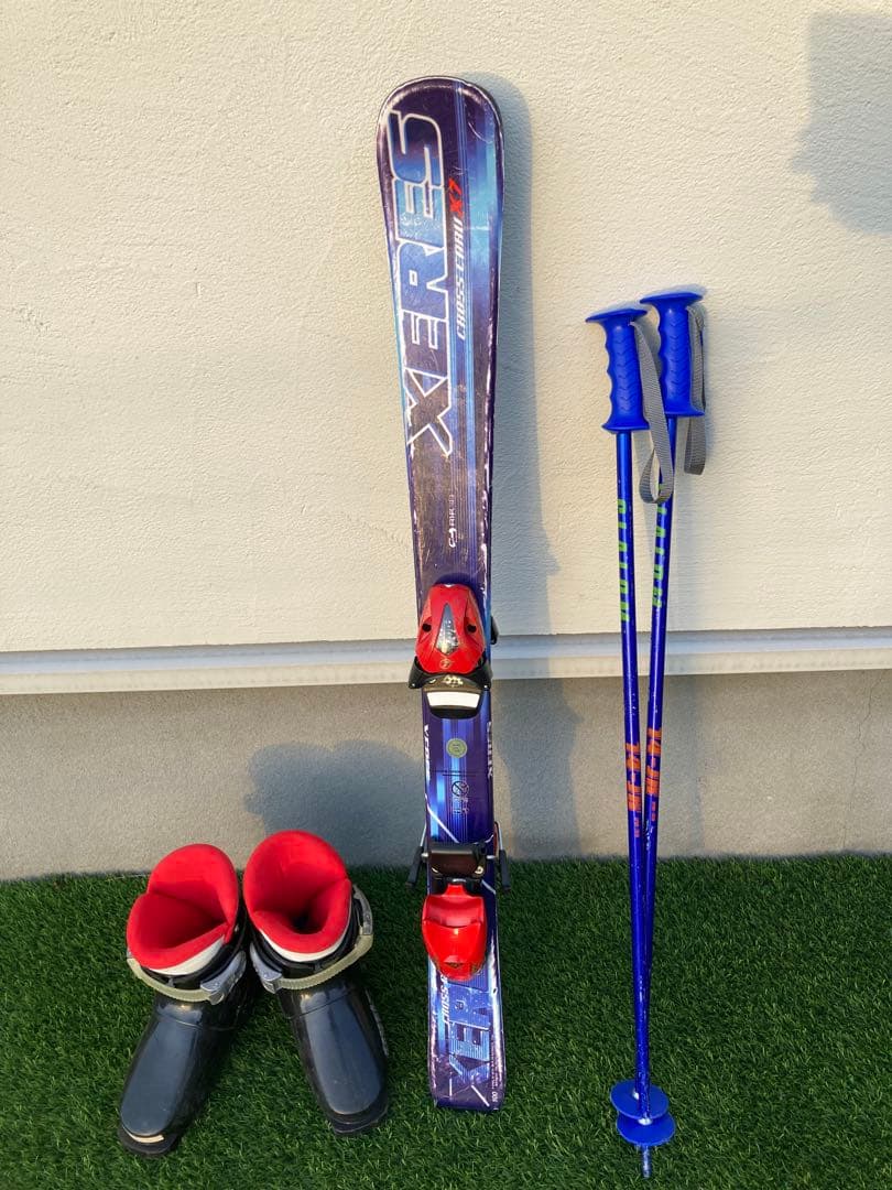 スキーセット 100㎝ ジュニア 子供 ジュニアスキーセットの通販・価格