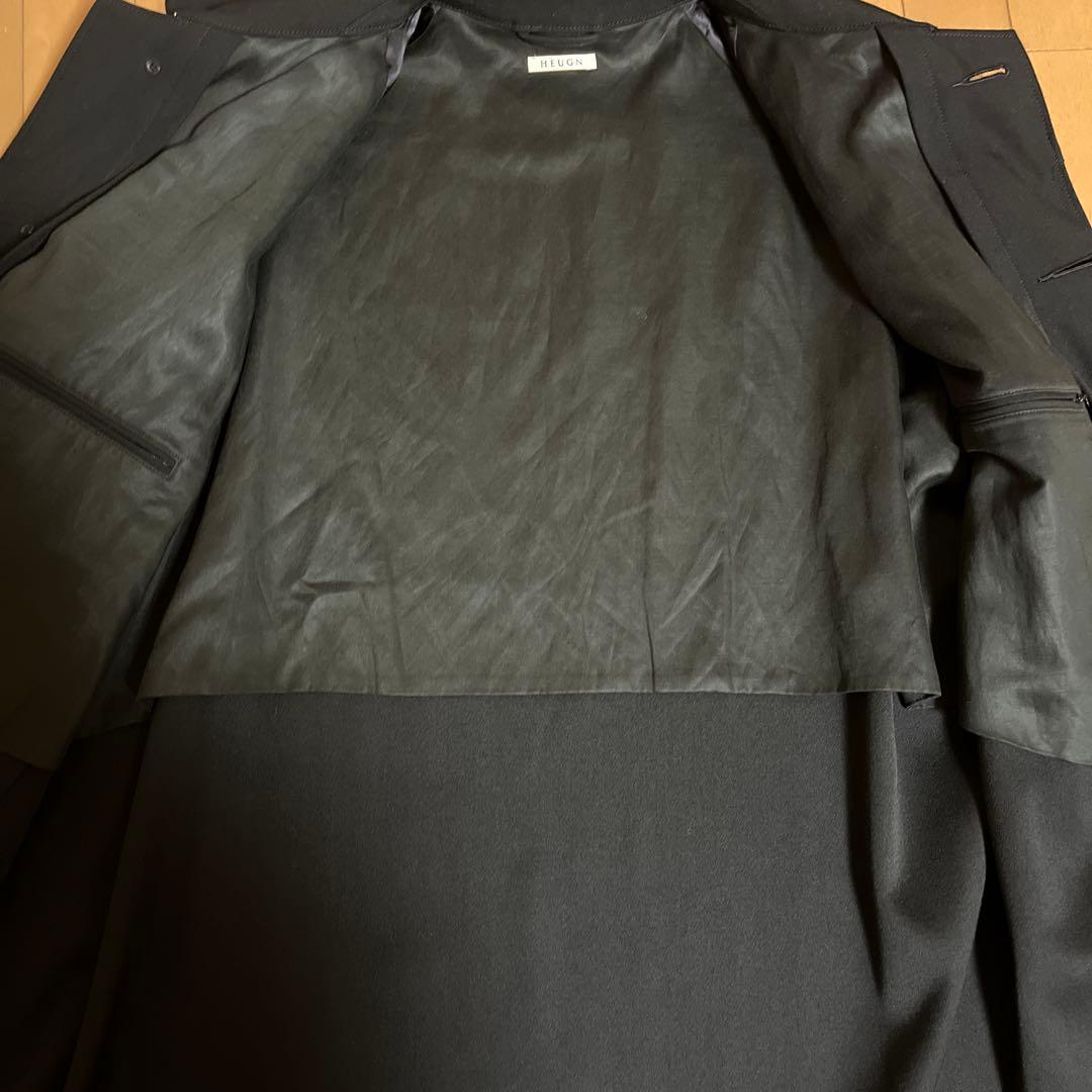 B*ン様 HEUGN COAT010 \" Gabardine Bla