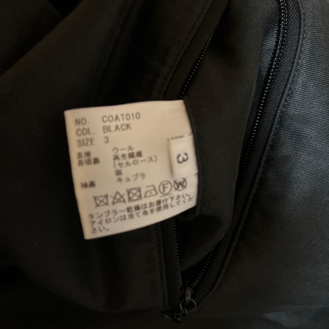 B*ン様 HEUGN COAT010 \" Gabardine Bla