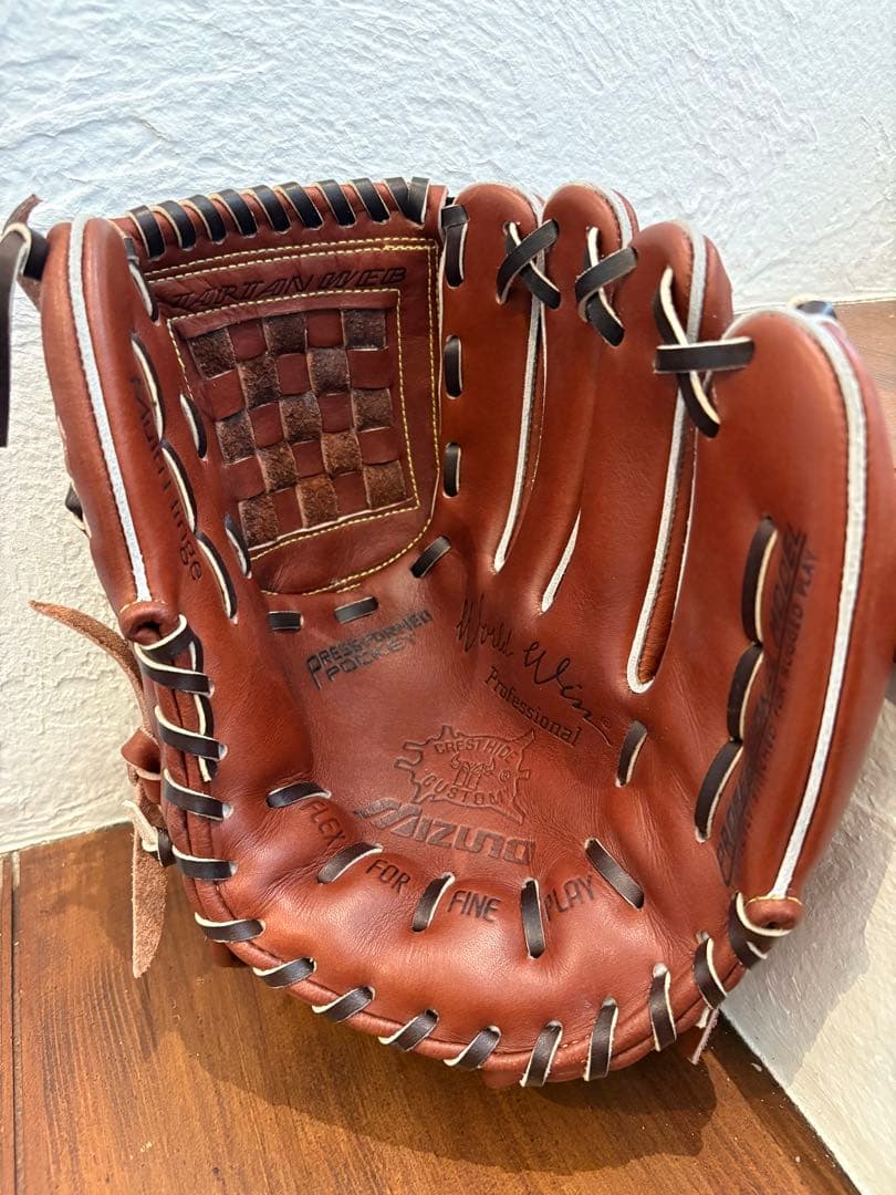 ミズノ ワールドウィン LITE-FLEX レザー 硬式野球グローブ 堀内恒夫