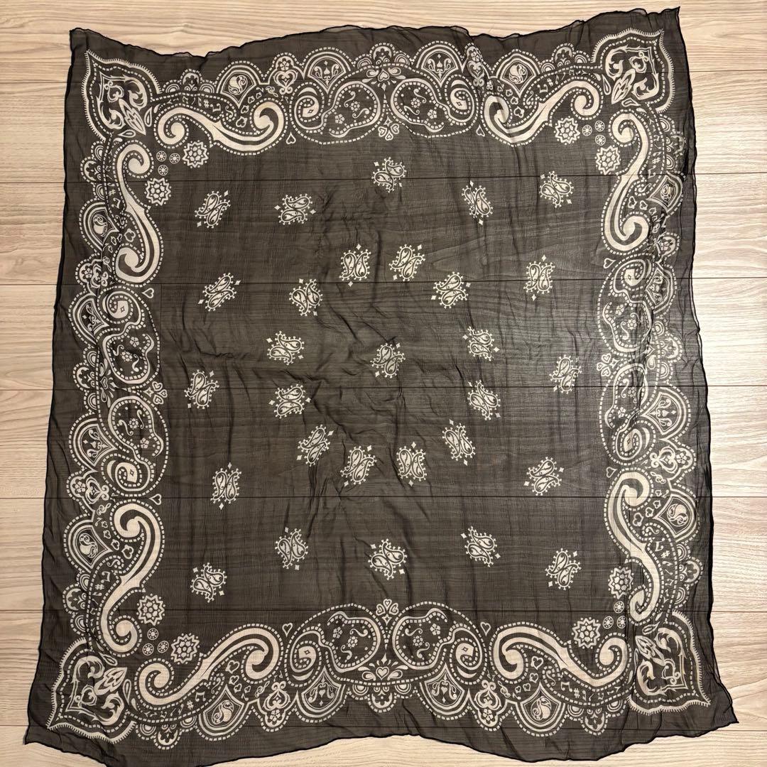 ナンバーナイン　08AW ポートランド期　スカーフ