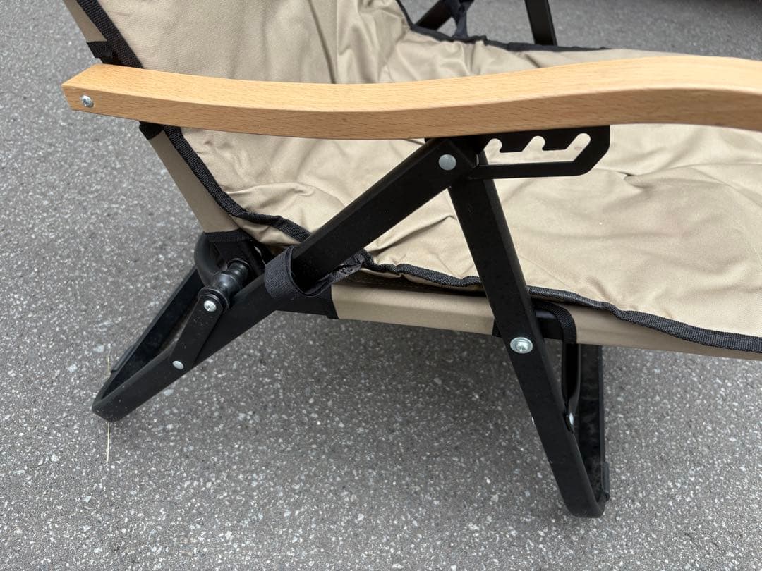 【札幌/引き取りor着払い】 UJack 難燃リクライニングローチェア2個セット