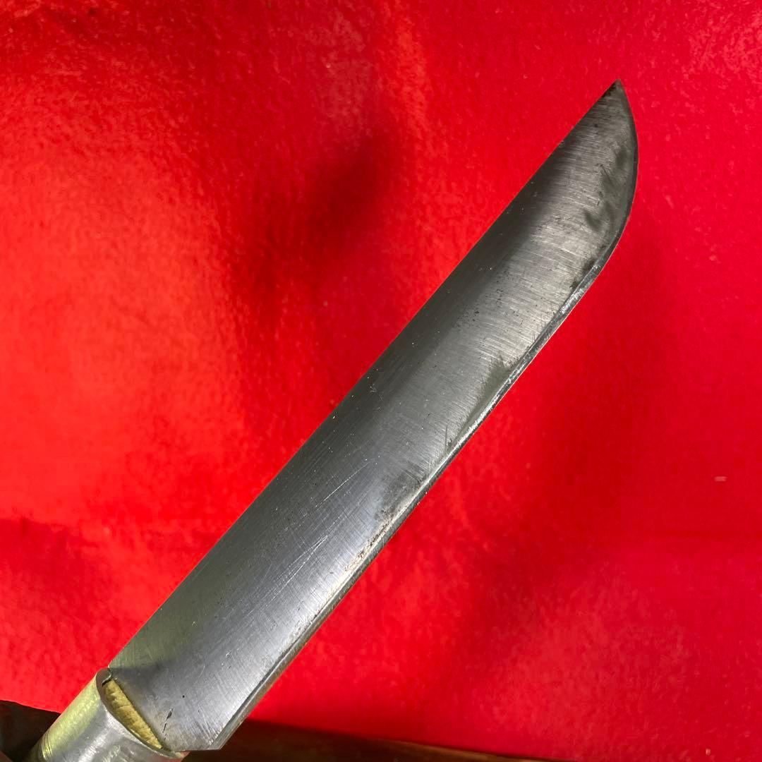 日本刀　残欠　ナイフ　⑬ アウトドア　キャンプ　焚き火　調理　釣り