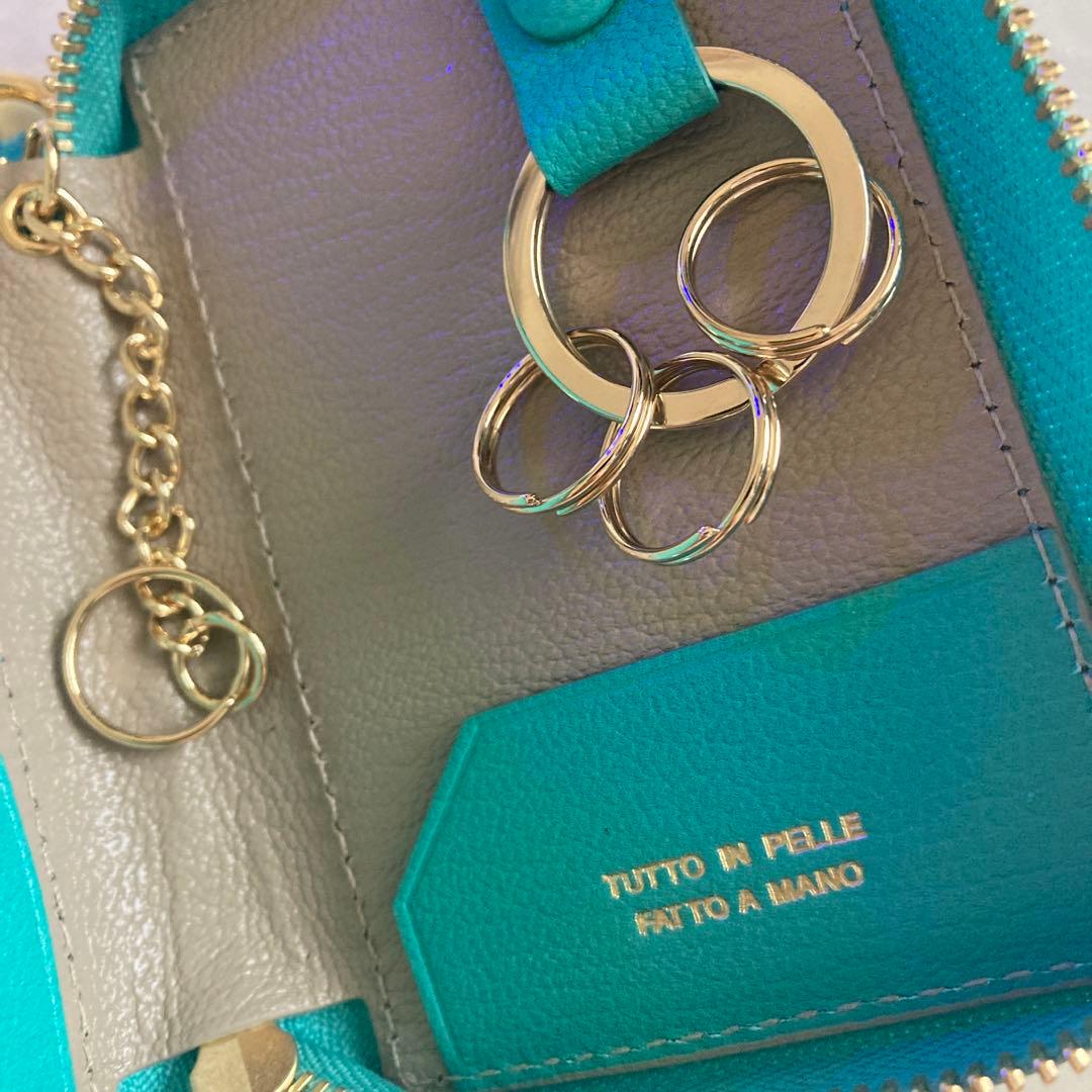 【新品未使用】定価2.2万Larcobaleno スマートWキーケース