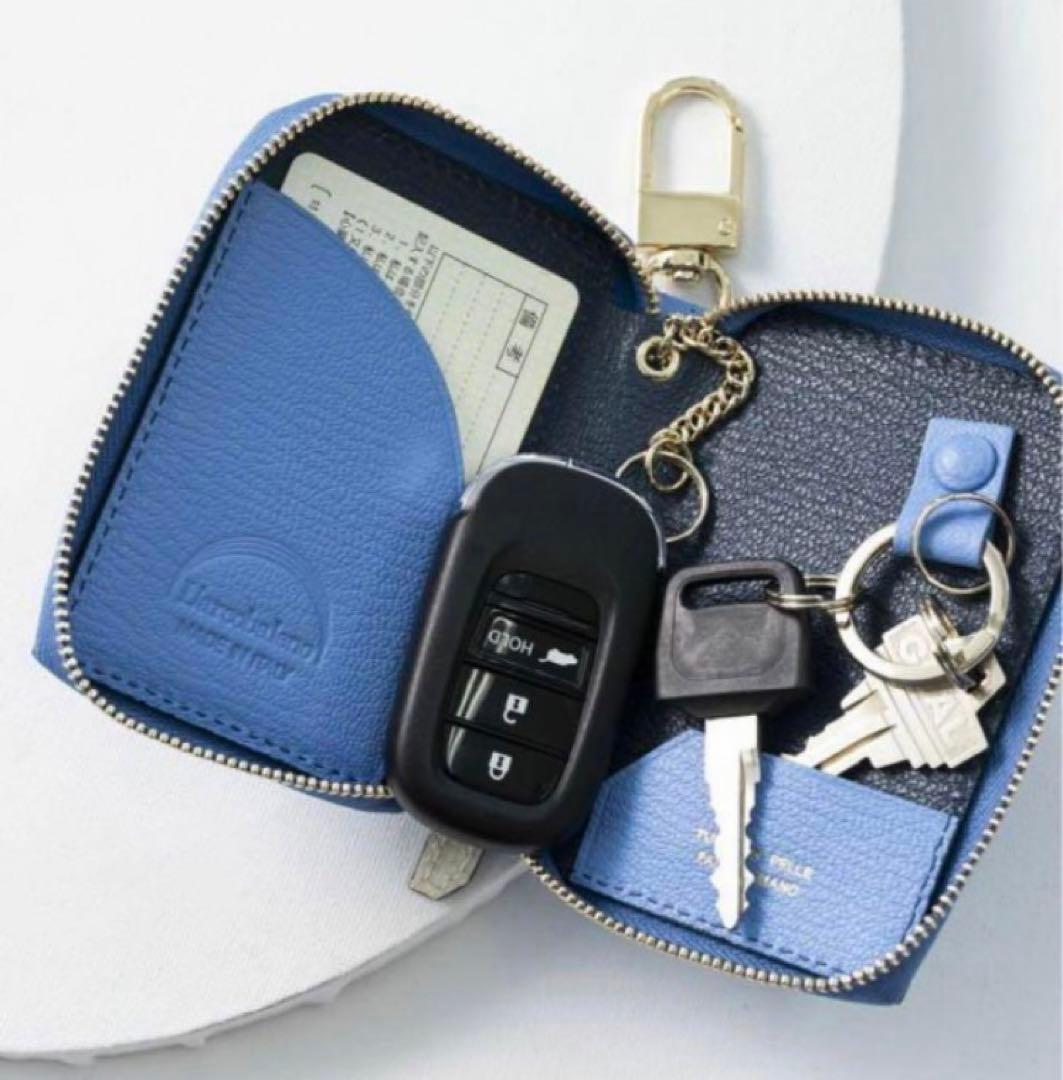 【新品未使用】定価2.2万Larcobaleno スマートWキーケース