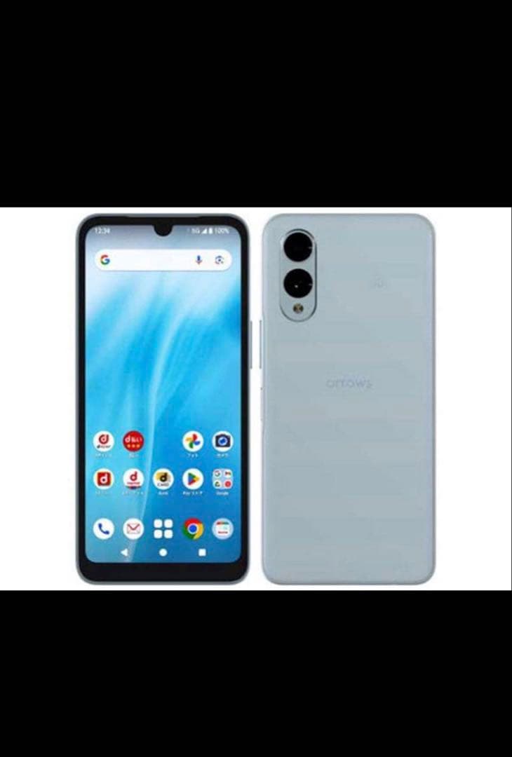 arrows We2 F-52E スマートフォン本体 ライトブルー ⭐︎美品