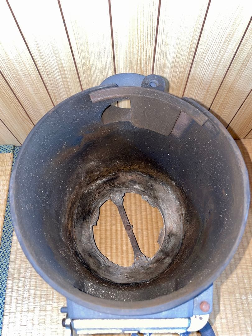 昭和レトロ 函館日栄 コークスストーブ 鋳物製 石炭ストーブ