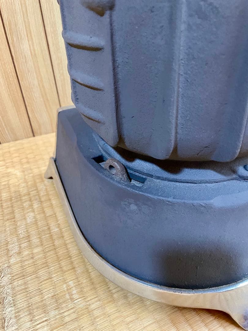 昭和レトロ 函館日栄 コークスストーブ 鋳物製 石炭ストーブ