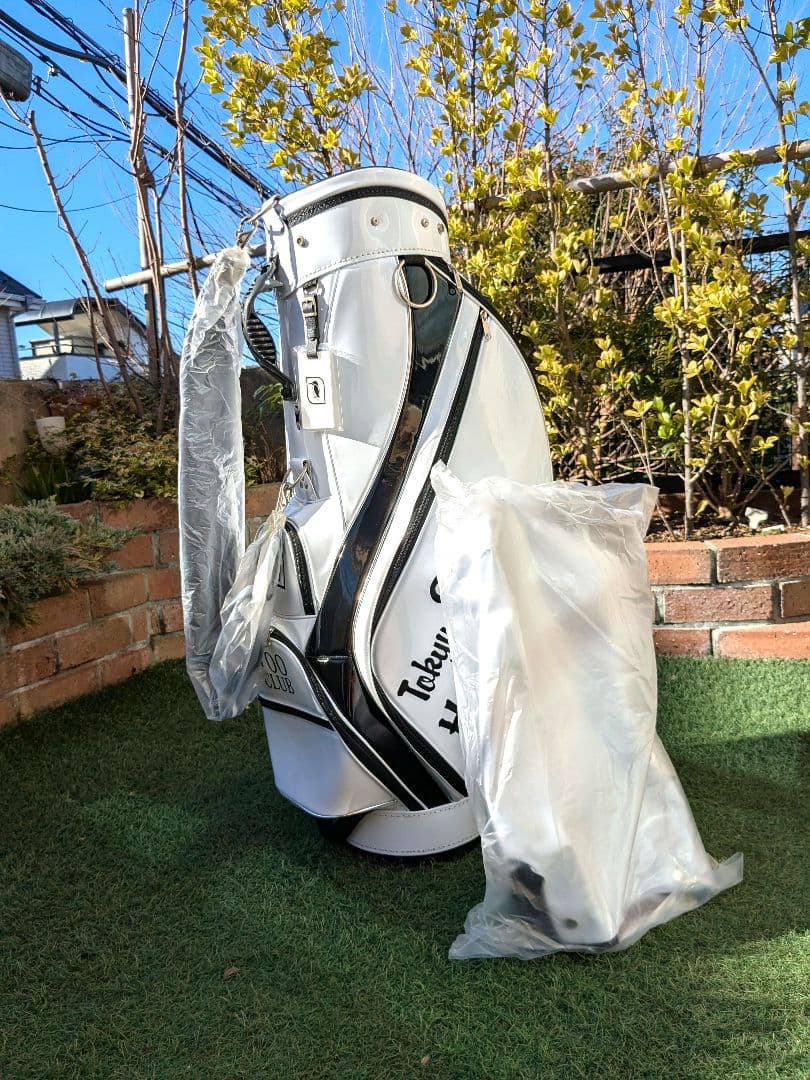 激レア新品】選手5名サイン入り 東急セブンキャディバッグ