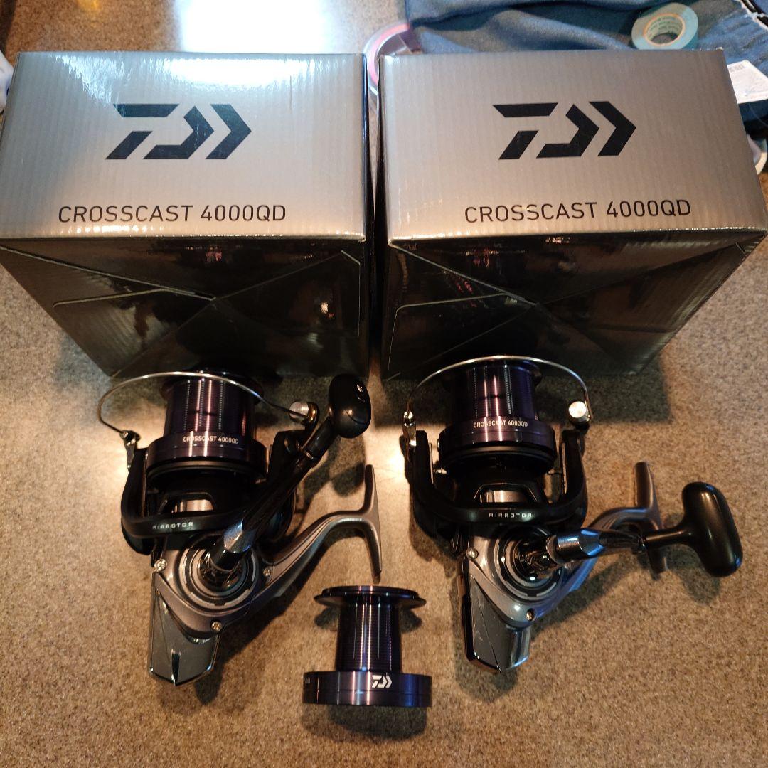 ダイワ クロスキャスト 4000QD 2台セット＋スペアスプール - メルカリ