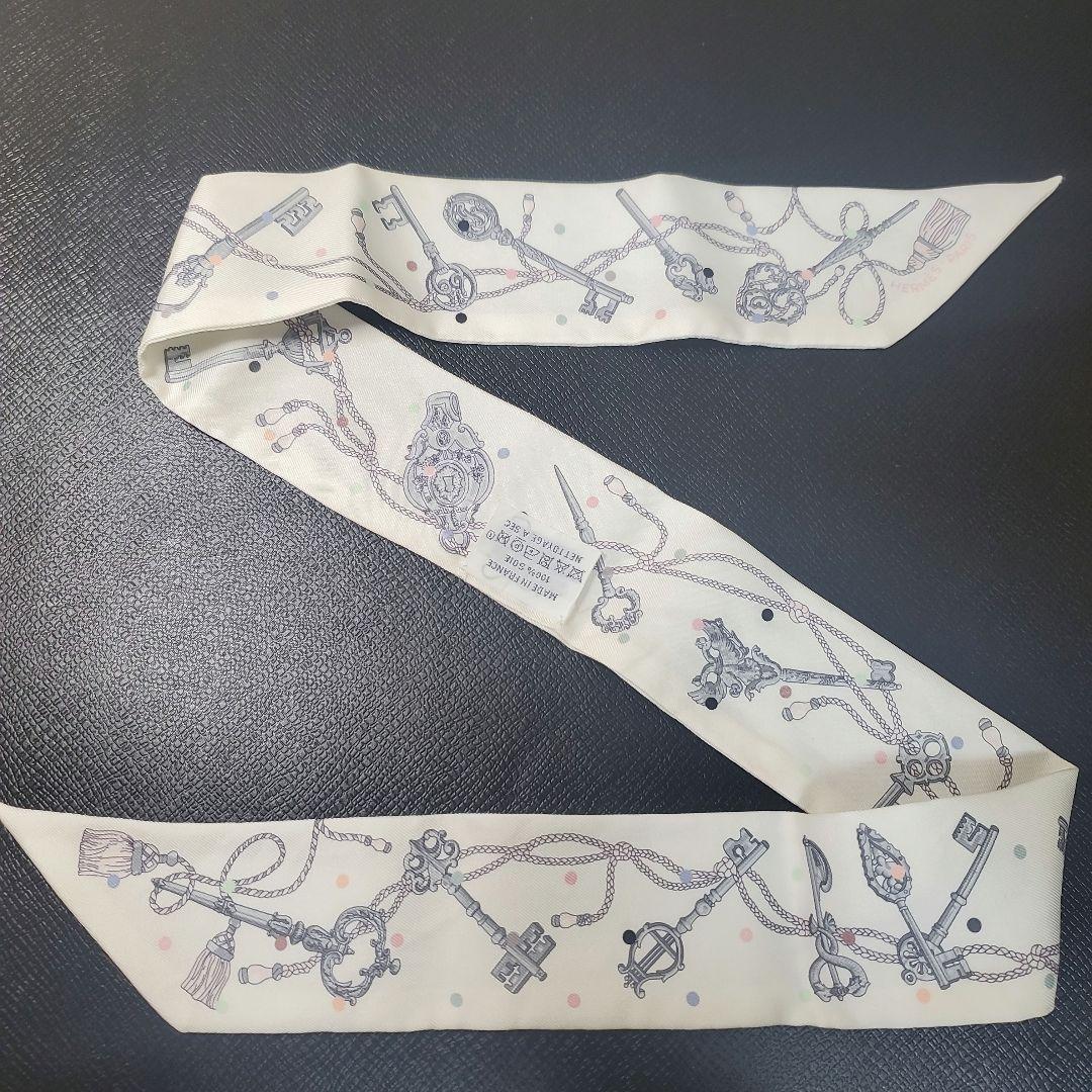 HERMES ツイリー　レクレポア　白