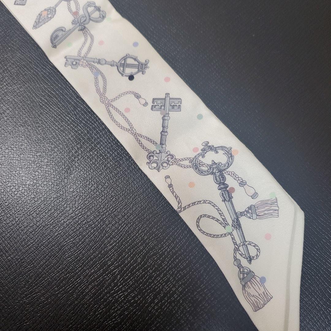 HERMES ツイリー　レクレポア　白