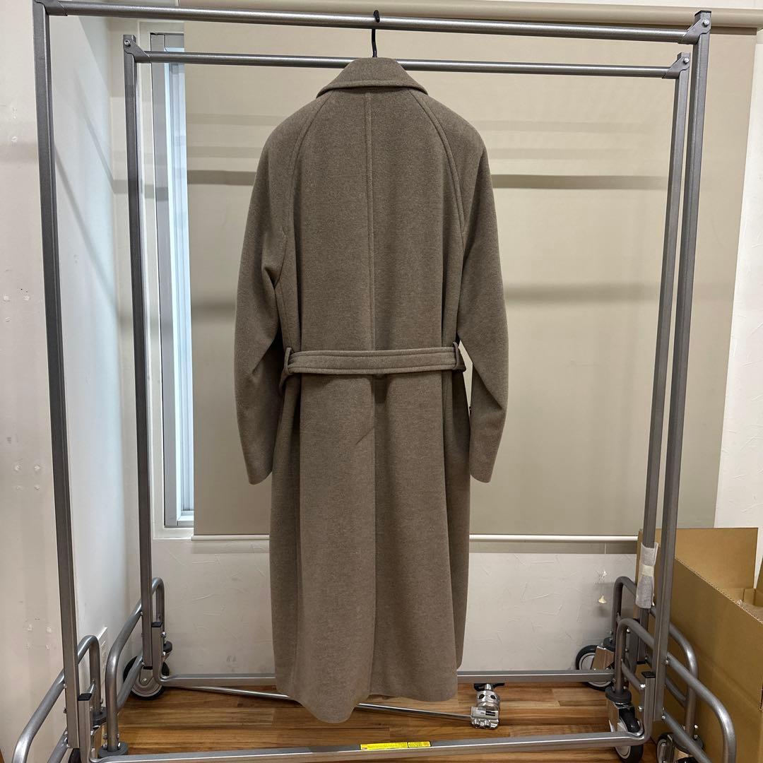 AURALEE ベージュ ステンカラーコート